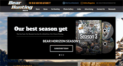 Desktop Screenshot of bear-hunting.com