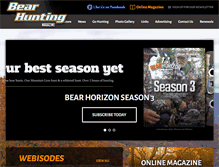 Tablet Screenshot of bear-hunting.com
